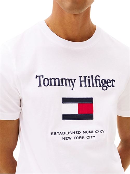 T-shirt con logo Tommy Hilfiger | MW0MW42736YBR